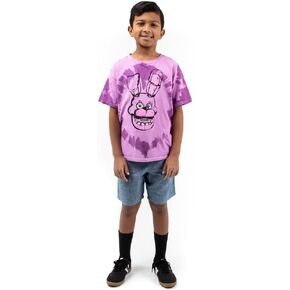 Five Nights at Freddy's Bonnie The Bunny Tie Dye Youth Boy's Short Sleeve Tee