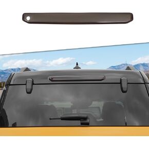 JeCar Third Brake Light Cover High Mount 3rd Brake Light Trim Compatible with Ford Bronco Sport 2021-2023, Smoked Black