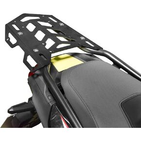 Motorcycle Sissy Bar Bracket Rear Carrier Luggage Rack Extension Steel Cargo Holder Support Shelf Compatible with ADV150 ADV 150 2019 2020 2021 2022 2023