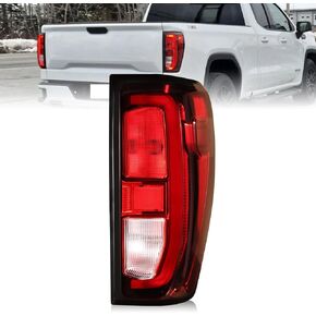 Boine Tail Light Compatible With 2019 2020 2021 2022 2023 2024 GMC Sierra 1500 2500HD 3500HD Right Passenger Side Rear Brake Light (Halogen Type - Right Passenger Side)