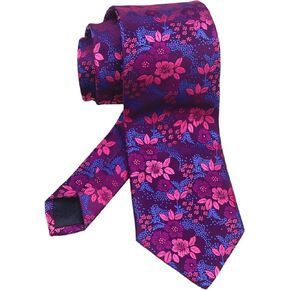 Men's Floral Ties Business Cravat Jacquard Luxury Wedding Neckties for Groomsmen