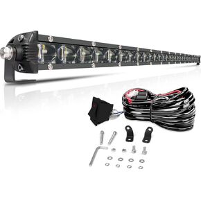 مصابيح الطرق الإضاءة ذات الطرق الخفيفة بحجم 32 بوصة-LED Slim Light Bar 6D تقود شعاعًا للضوء ، للشاحنة ، السيارة ، المقصورة ، القارب ، ATV ، UTV ، سيارات الدفع الرباعي