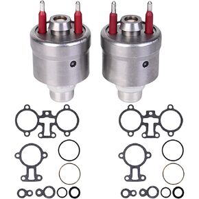 Fuel Injectors Set of 2 Compatible with Buick Roadmaster Cadillac Brougham Blazer Suburban Tahoe GMC Yukon Isuzu Oldsmobile V8 5.7L Replace# 17111864 17112494