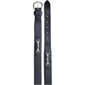 Equinavia Tirild Womens Leather Equestrian Horse Riding Belt with Bit Design