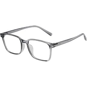 Dollger Blue Light Blocking Glasses Women Men Computer Eyeglasses TR90 square frame Clear Lens Eye Protection