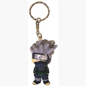 Great Eastern Entertainment Naruto Kakashi 3D Super Deform Keychain, 2" , Others