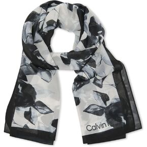 Calvin Klein Women's Accessories Scraf, Black, One Size