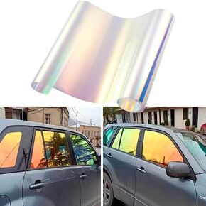 فيلم Window Windows Xhuangtech ، فيلم Windows Golden Golden Green Solar Film Tint ، و 76 ٪ VLT Window Film for Auto (54.33 "in x 393.7" in)