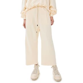 R13 Women's Cropped Pleated Sweatpants