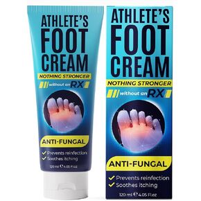 رذاذ قدم الرياضي مع زيت شجرة الشاي | Antifungal Treatment for Athlete’s Foot, Jock Itch, Ringworm | تهدئة الحكة ، الجلد المهيج على القدمين ، الفخذ والفخذين الداخلي | يخفف من الحرق | 120 مل