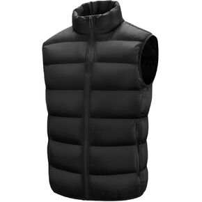 Casual Packable Padded Lightweight Quilted Puffer Vest for Men Women