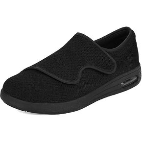 Diabetic Shoes for Women Extra Wide Walking Shoes Slip-On Orthopedic Shoes