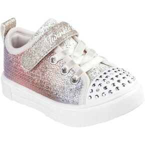 Skechers للجنسين وميض توينكل سباركين-حذاء رياضة فلاش متسلسل