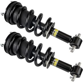 Pair Front Shock Absorber Magnetic Strut Assembly Spring With Electric Suspension Compatible with Cadillac Escalade Chevy Suburban Tahoe GMC Yukon XL Sierra 1500 2007-2014 Replace For 580-435