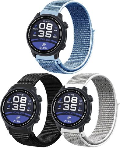 Harikiri 20mm 22mm نايلون نايلون متوافقة مع Coros Pace 3/Apex 2 Pro/Pace 2/Apex Pro/Apex 2/Apex 46mm/Apex 42mm للرجال والنساء in Kuwait