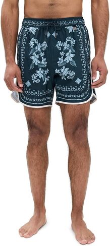 AGUA BENDITA Men's Liam Blush Swim Trunks 6" in Saudi Arabia