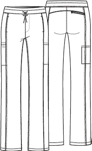 Dickies Scrub Pant للنساء مع 5 جيوب ونسيج امتداد 360 درجة - DK130 in Saudi Arabia