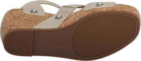صندل نسائي من Lucky Brand VALINTINA، أسود، 9 in Saudi Arabia