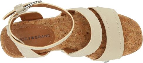 صندل نسائي من Lucky Brand VALINTINA، أسود، 9 in Saudi Arabia