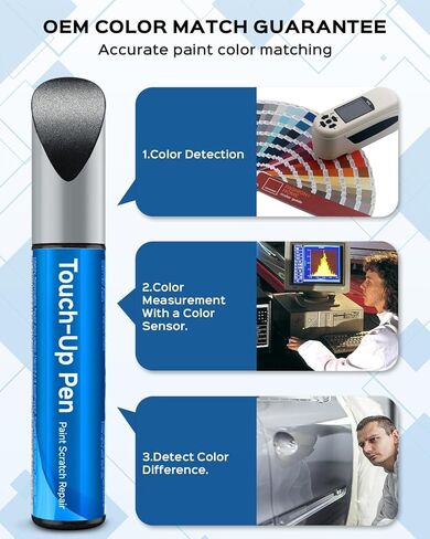 GA0/WA619D Northsky Blue Metallic Touch Up Paint Kit Compatible with Chevrolet Exact Match Car Scratch Repair Touch Up Paint Kit in Kuwait