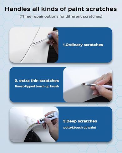 GA0/WA619D Northsky Blue Metallic Touch Up Paint Kit Compatible with Chevrolet Exact Match Car Scratch Repair Touch Up Paint Kit in Kuwait