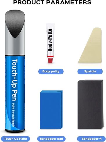 GA0/WA619D Northsky Blue Metallic Touch Up Paint Kit Compatible with Chevrolet Exact Match Car Scratch Repair Touch Up Paint Kit in Kuwait