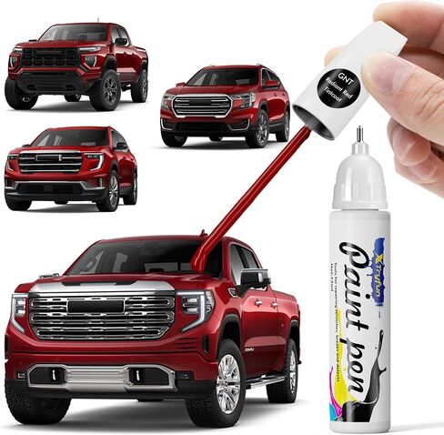 Volcanic Red GNT/WA170H Touch Up Paint Compatible with GMC, DIY Car Paint Scratch Repair, Automotive Paints, Quick & Easy Fix Scratch Repair for Sierra/Terrain/Yukon/Acadia/Canyon in Saudi Arabia
