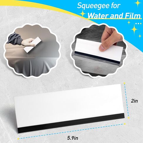 مجموعة تظليل النوافذ مكونة من 13 قطعة، مجموعة أدوات تغليف الفينيل، أدوات تظليل النوافذ، أدوات تطبيق مجموعة الصبغة لأفلام الفينيل، نوافذ السيارات، غشاء نافذة الزجاج الملون، ورق الحائط، بما في ذلك ممسحات الفينيل in Kuwait