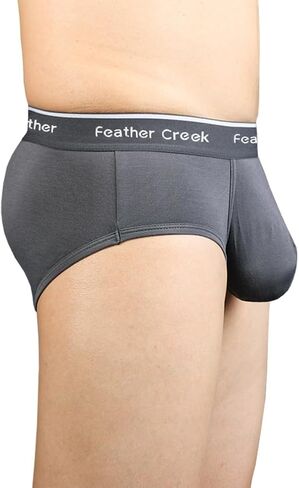 Mens Pouch Trunks Separate Big Enhance Underwear Briefs Comfy Mid-Rise Pouch Bikini Brief Boxer Briefs in Saudi Arabia