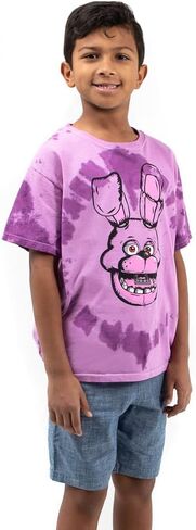 Five Nights at Freddy's Bonnie The Bunny Tie Dye Youth Boy's Short Sleeve Tee in Saudi Arabia