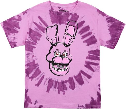 Five Nights at Freddy's Bonnie The Bunny Tie Dye Youth Boy's Short Sleeve Tee in Saudi Arabia