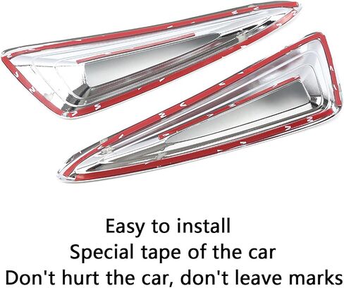 Car Accessories Exterior Decoration Front Fog Light Lamp Frame Cover Trim (Carbon Fiber Style) Fit for Toyota C-HR CHR 2018 2019 ABS 2 PCS in Saudi Arabia