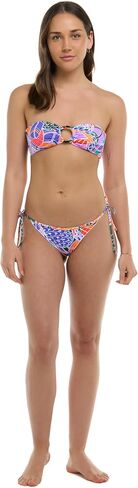 EIDON Women's Tiki Tie Side Cheeky Bikini Bottom Swimsuit in Saudi Arabia