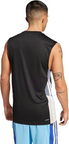 adidas Men's Train Essentials Seasonal Colorblock Tank Top in Saudi Arabia
