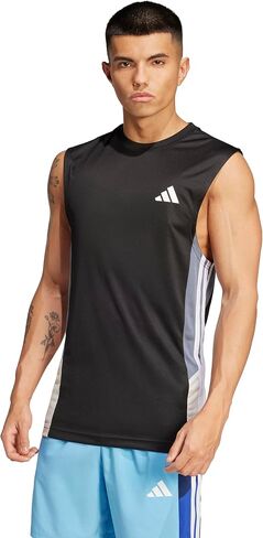 adidas Men's Train Essentials Seasonal Colorblock Tank Top in Saudi Arabia