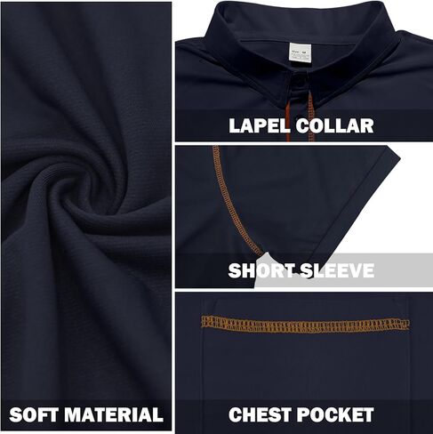 شورتات البولو غير الرسمية للرجال قميص الصيف القميص الكلاسيكي القمصان الجولف مع جيب in Kuwait