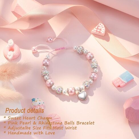 HGDEER Natural Stone Bracelets, Trendy Birthday Teen Girl Gift Ideas with Quote Card in Saudi Arabia