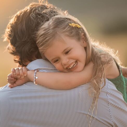 أساور Hgdeer الطبيعية الحجرية ، عيد ميلاد عصري في سن المراهقة أفكار هدايا مع بطاقة اقتباس in Saudi Arabia
