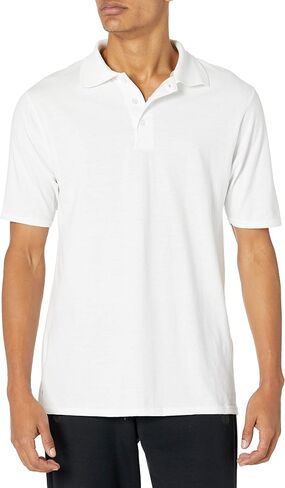 Hanes mens X-temp Performance Polo, Cotton Blend Sport Shirt for Men With Odor Control in Kuwait