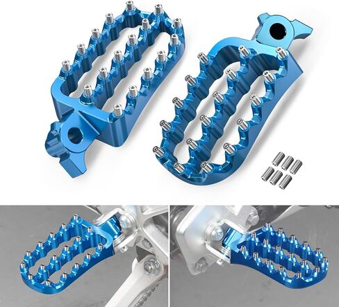 Black Wide Foot Pegs Footrest Compatible with Yamaha Tenere700/XTZ 700 2019-2024,Tenere 700 Rally Edition 2020 2021 2022 2023 2024,Lengthened Enlarged Footpeg 6061 Aluminum CNC in Saudi Arabia