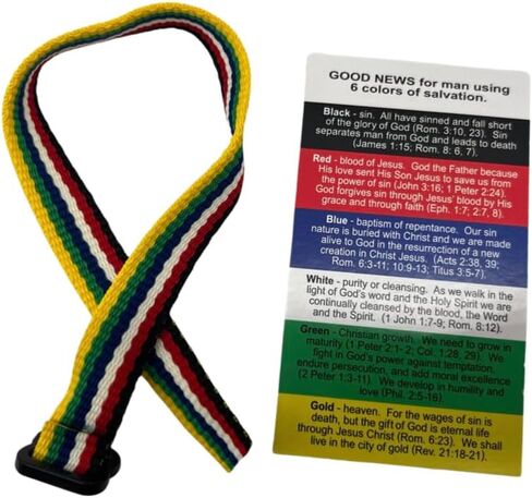 Westmon Works Plan of Salvation Bracelet Wristband and Inspirational Prayer Card Card Canner in Saudi Arabia