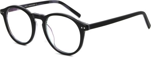 Eyeglasses for women men non prescription glasses high fashion glasses acetate stylish glasses round in Saudi Arabia