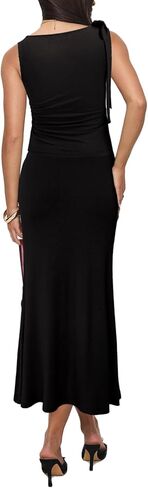 مجموعات من قطعتين للنساء y2k الخروج من الكشكش تقليم أعلى دبابات وخصر عالي Maxi Long Skirt Set Dress in Kuwait