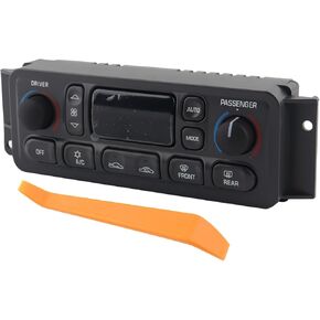 AC Heater Climate Control Module Compatible with 1997-2004 C5 Corvette V8 5.7L,Climate Control Panel,Replace 09352181 16256018
