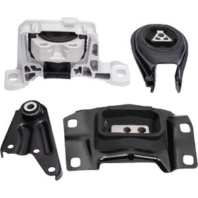 Engine Motor and Transmission Mount Kit Compatible with 2010 2011 2012 2013 Mazda 3 2.0L L4 Auto Transmission， Replace# A4405 B37F39040F A4402 BBM439060 A4421 BBM539070B A4418 BFD139010A 4 pcs