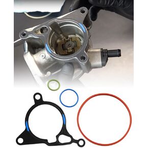 Vacuum Pump Reseal Rebuild Kit Fit for VW GTI GLI Golf Beetle Passat Jetta & A3 A4 A5 A6 Q5 Q7 1.8T & 2.0T TSI TFSI Metal and Rubber Material