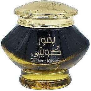Incense Bakhoor Kuwaiti - 40G of Authentic Arabic Wood Chip Bakhoor Incense -Aroma Lasts All Day Long - Perfect for Prayer, Namaaz, Ceremony, Meditation