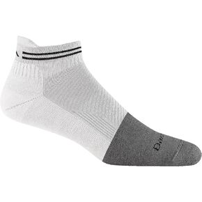 Darn Tough Vermont Steely No Show Tab Lightweight Men's Socks, Full Cushion Toe Box, Running Socks for Men, Style 2211
