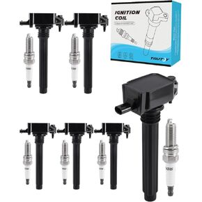 UF648 Ignition Coil 97390 Spark Plug For Chrysler 200 300 Town Country,For Dodge Challenger Durango Caravan Journey,For Jeep Grand Cherokee Wrangler,For Ram ProMaster 1500 3.6L 2011-2020,6 PCS