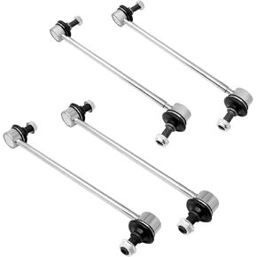 4Pcs Suspension Kit Front & Rear Sway Bar Links Stabilizer Bar Links Kit, Compatible with Toyota Camry Highlander Avalon Venza, Lexus ES300 ES330 RX330 RX350 RX400h, Replaces K90344 K90345